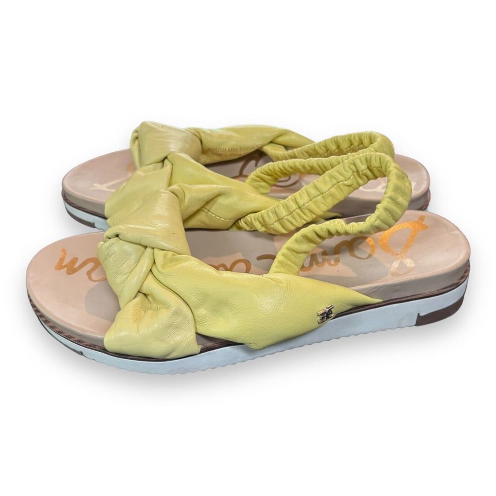 Sam Edelman Agatha Kids Sandal Butter Yellow size 3